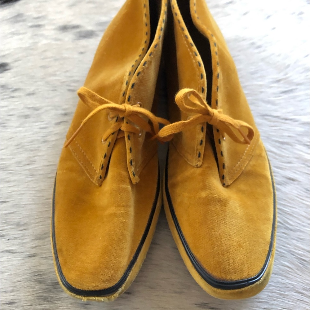 Vintage Velvet Booties